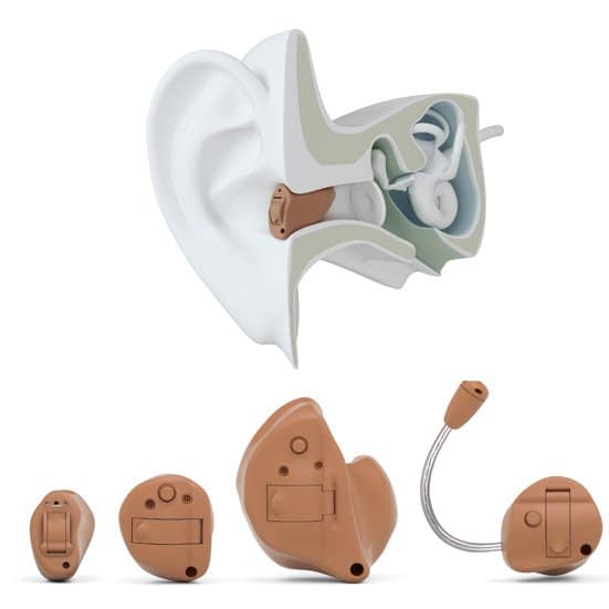 انواع سمعک داخل گوشی