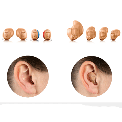 انواع سمعک داخل گوشی